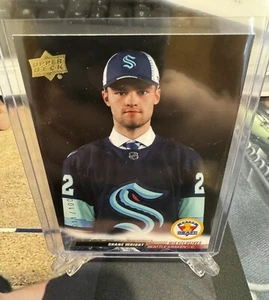 Shane Wright 2022-23 Upper Deck Round 1 Draft Rc Rookie Exclusives /100 - Picture 1 of 2