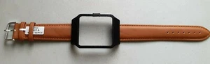 Sony Smartwatch 3 SWR50 schwarzes Gehäuse & braunes Wadenlederarmband - Bild 1 von 11