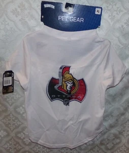 Camiseta deportiva Pet Gear NHL Ottowa Senators perro XL nueva de hockey - Imagen 1 de 8