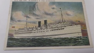 Postal S.S. NUEVA YORK en Eastern S.S. Lines - Imagen 1 de 3