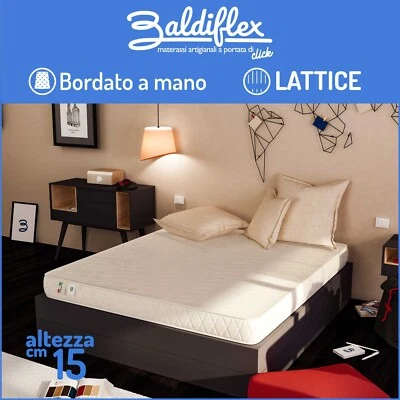 Materasso Singolo in Lattice Easy Latex - 100% Made in Italy by Baldiflex