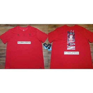NIKE AIR JORDAN RISE PHOTO RED BLACK RETRO DRI FIT SHIRT SZ LARGE ( 895175-687 ) - Picture 1 of 11