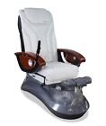 Lotus Ii 20Ex-R Shiatsulogic Pedicure Chair Gray Tub W/Discharge Pump, Wht