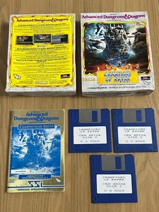 Amiga SSI TSR Champions of Krynn Game - Boxed & Working -👽👾Retro Gift Idea👾👽 - Afbeelding 1 van 24