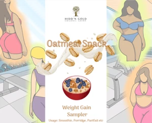 5oz Oatmeal Protein Weight Gain Sampler - High Calorie Muscle Builder - Picture 1 of 1