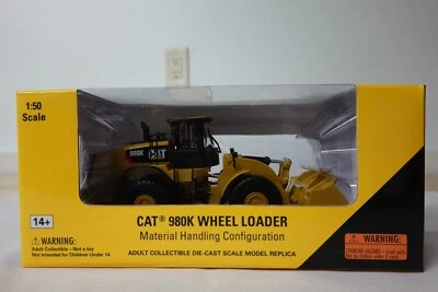 NORSCOT 55289 CAT 980K WHEEL LOADER 1:50 SCALE N.I.B - Image 1 of 4