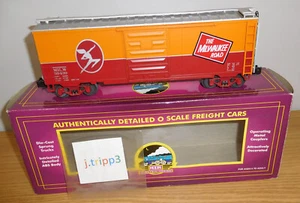 MTH PREMIER 20-93162 MILWAUKEE ROAD HIAWATHA 40' BOX CAR #39439 O SCALE TRAIN - Bild 1 von 5