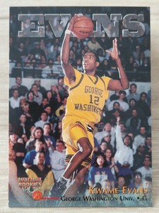 1996-97 N40 Score Board Car Basketball Rookies RC Kwame Evans #21