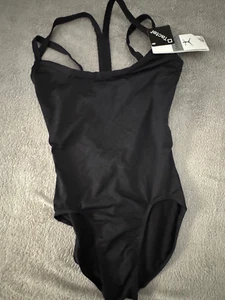 NWT Danskin Womens New York City Ballet Size S/P  Black Bodysuit - Picture 1 of 5