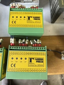 Gamma Presse Safety Relay GP03/S2 From A Busellato Jet 6000 Safety Mats. - Picture 1 of 6