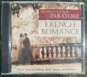ANTHONY & JOSEPH PARATORE - French Romance Debussy/Ravel/Poulenc.. CD NEW/SEALED - Foto 1 di 2