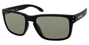Harley-Davidson Men's Casual Square Frame Sunglasses, Black Frame/Green Lenses - Picture 1 of 1