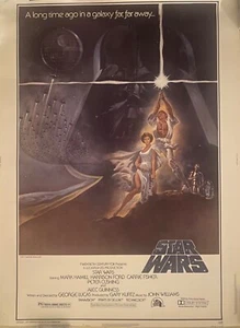 Star Wars: EPISODE IV A New Hope 1977 30X40 Rolled/used/very good condition - Picture 1 of 1