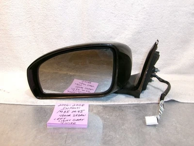 06 07 08 Infiniti M35 M45 Left Door Mirror Light Gray Power Heated 9 Wire Plugin - Image 1 of 4