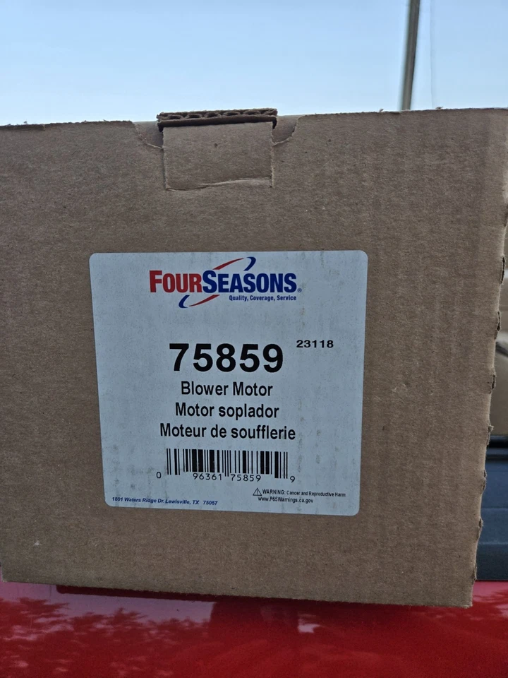 Motor soplador HVAC 4 estaciones 75859- (03-08) Ford F150/Expedition y Lincoln Foto 1 de 1