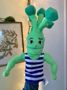 Brian Broccoli Hand Puppet Stuffed 14" Super Sprowtz Vegetable Creative Play - Picture 1 of 7