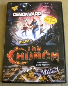 Frolic DEMONWARP plus THE CHURCH Horror Double Feature DVD NM - Picture 1 of 4