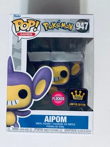 Funko POP! - Games #947 - Pokemon - Aipom (Flocked) Specialty Series - Sealed - Picture 1 of 12