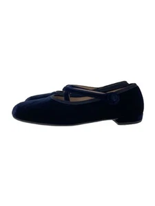 Miu Miu Flat Pumps Navy 36.5 Used Excellent Condition - Picture 1 of 6