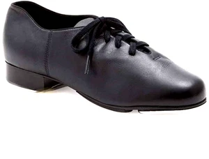 NEW Women's Capezio Tap Shoes CG19 Leather Low Heel Taps Fitted UK7.5 EU 40 - Picture 1 of 5