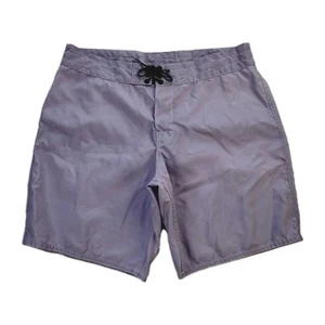Birdwell Beach Britches Board Shorts Sz 38 Swim Trunks Lavender Made in USA EUC - Picture 1 of 7