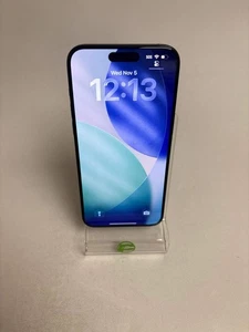 Desbloqueado de fábrica Apple iPhone 15 Pro Max 512 GB Azul Titanio MU6E3LL/A - Imagen 1 de 10