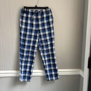 Wes and Willy Classic Blue Plaid Boys Pajama Pants. Size Small - Picture 1 of 6
