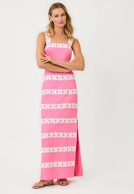 NWT Lilly Pulitzer Davis Maxi Dress Confetti Pink, Choose Size - Image 1 of 4