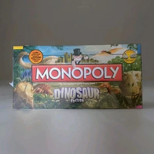 Monopoly Dinosaur Edition 2010 Raro Nuevo Sellado de Fábrica Extremadamente Raro - Imagen 1 de 7