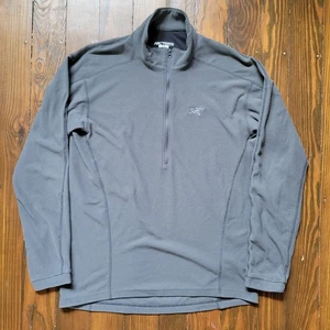 Arc'teryx Delta LT Zip Neck Fleece - Grey - Size Large - Picture 1 of 9