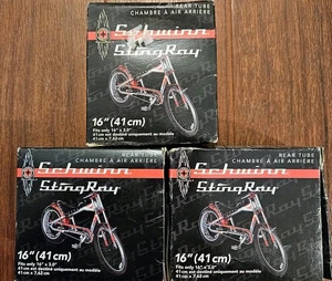 (3) Schwinn StingRay Rear Bike Tube 16"x 3.0 (41cm) - Picture 1 of 3