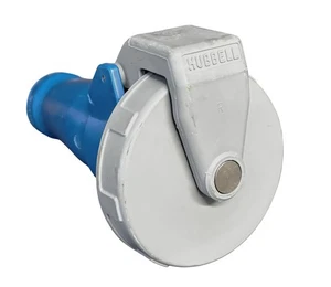 Conector hermético Hubbell 560C9W 60A 120/208V 4 polos 5 cables pin y funda - IP - Imagen 1 de 4