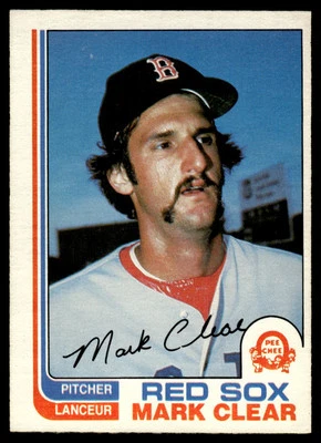 1982 O-Pee-Chee Mark Clear Boston Red Sox #169 - Image 1 of 2