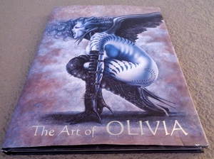 SECOND SLICE THE ART OF OLIVIA DE BERARDINIS (HC/DJ 1997) GC USED FANTASY ART - Imagen 1 de 7