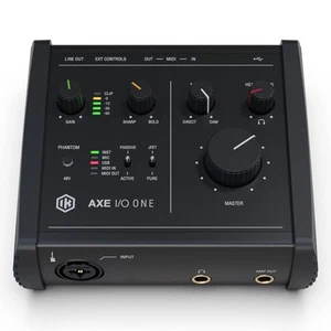 AXE I/O One - Professional USB Audio Interface with Z-TONE advanced guitar to... - Picture 1 of 8