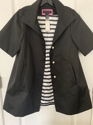 Pink Tartan Navywith with Peal buttons Jacket / Coat Canada Made SZ XS - Image 1 of 4