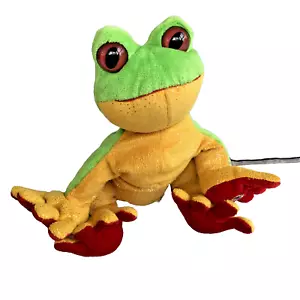 Ganz Lil'Kinz Tree Frog HM109 Plush Stuffed Webkinz Toy Animal No code - Picture 1 of 9
