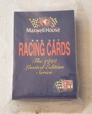 1992 Pro Set Maxwell House Food Issue NASCAR COMPLETE Insert Set 30 Racing Cards - Image 1 of 4