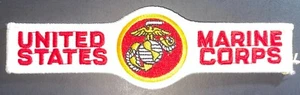 US Marine Corps Tab Logo Patch Iron-On New B706 - Picture 1 of 2