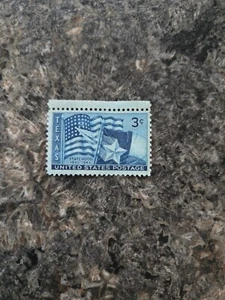 Stamp 3 cent Texas - Mint, free shipping - Picture 1 of 2