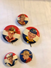 VINTAGE BOY SCOUTS OF AMERICA PIN BUTTONS LOT OF 5