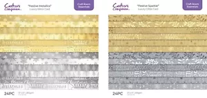 Crafters Companion - Tarjeta espejo de lujo de 12"" x 12"" o almohadillas para tarjetas brillantes de lujo - Imagen 1 de 26