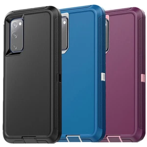 For Samsung Galaxy S20 FE/S20 Case Rugged ShockProof Heavy Duty Protective Cover - Picture 1 of 35