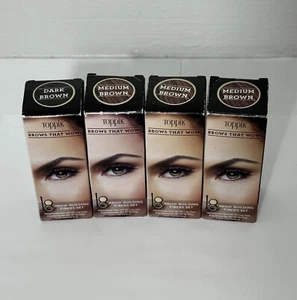 Toppik Brow Buidling Fibers Set .05oz/1.2g .07oz/2g (Choose Color) - Picture 1 of 2