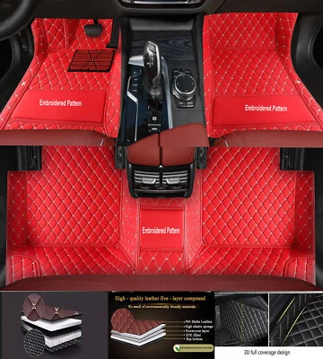 Alfombrillas impermeables de lujo para Mercedes-Benz CLK55AMG CLK63AMG alfombrillas coche Foto 1 de 4