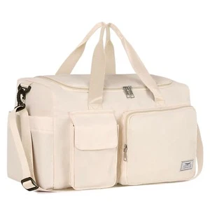 Women's Gym Duffle Bag with Shoes Compartment 37L Capacity Ideal for Travel G... - Picture 1 of 7