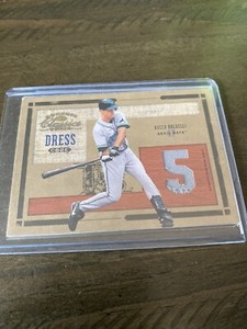 2004 Donruss Classics Dress Code Jersey Number #27 Rocco Baldelli Devil Rays/100