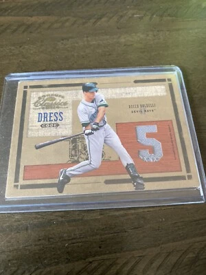 2004 Donruss Classics Dress Code Jersey Number #27 Rocco Baldelli Devil Rays/100 - Image 1 of 2