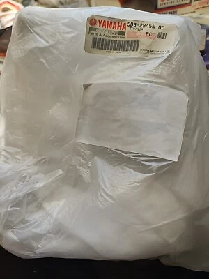 Novo para-choque dianteiro genuíno Yamaha prata barra de apoio 2007-2009 YFZ450 YFZ 450 - Imagem 1 de 4