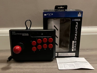 HORI Fighting Stick Mini 3 PS3 Boxed Complete Controller Playstation Arcade Pad - Image 1 of 3